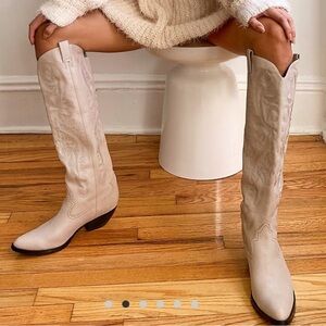 Jeffrey Campbell Calvera 2k Cowboy Western Boots- 9 EUC